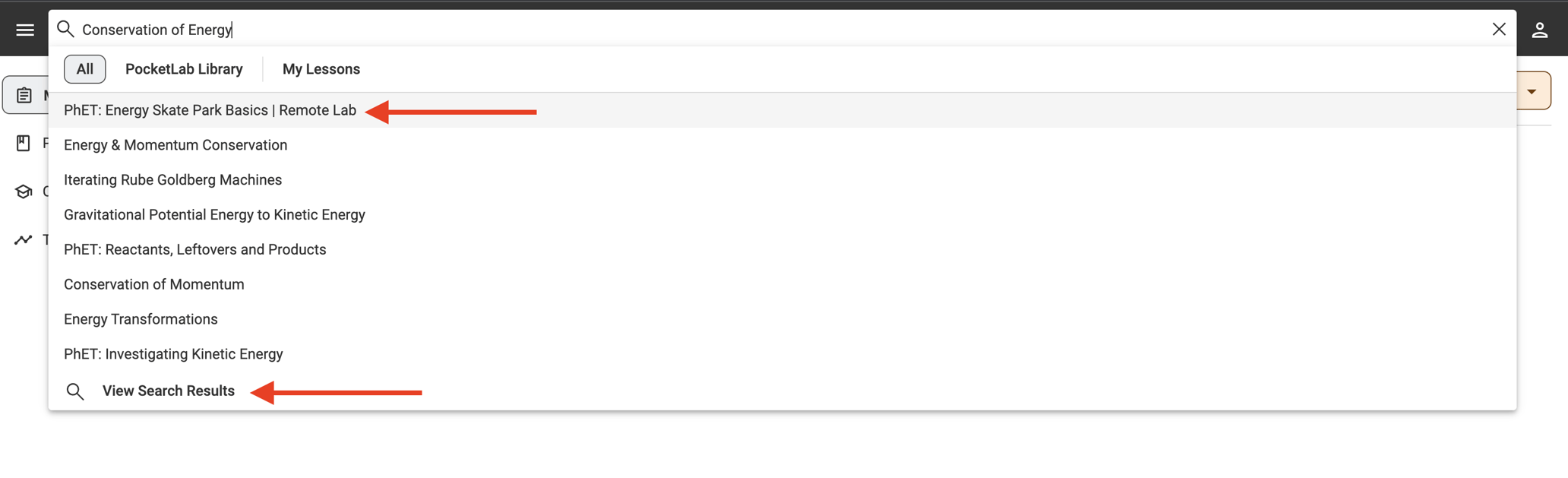How to search and edit versions of Lessons