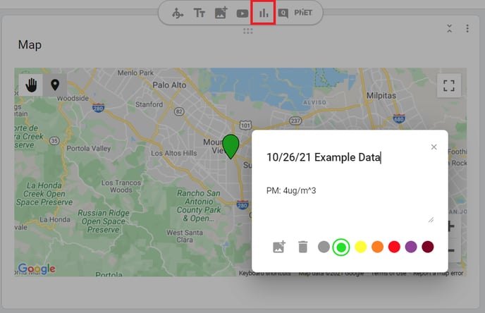 mapping data manually from multiple trials