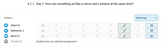 view student progress 5