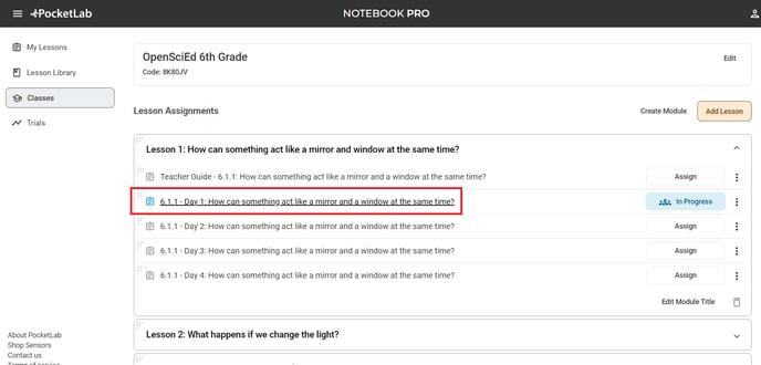 view student progress1